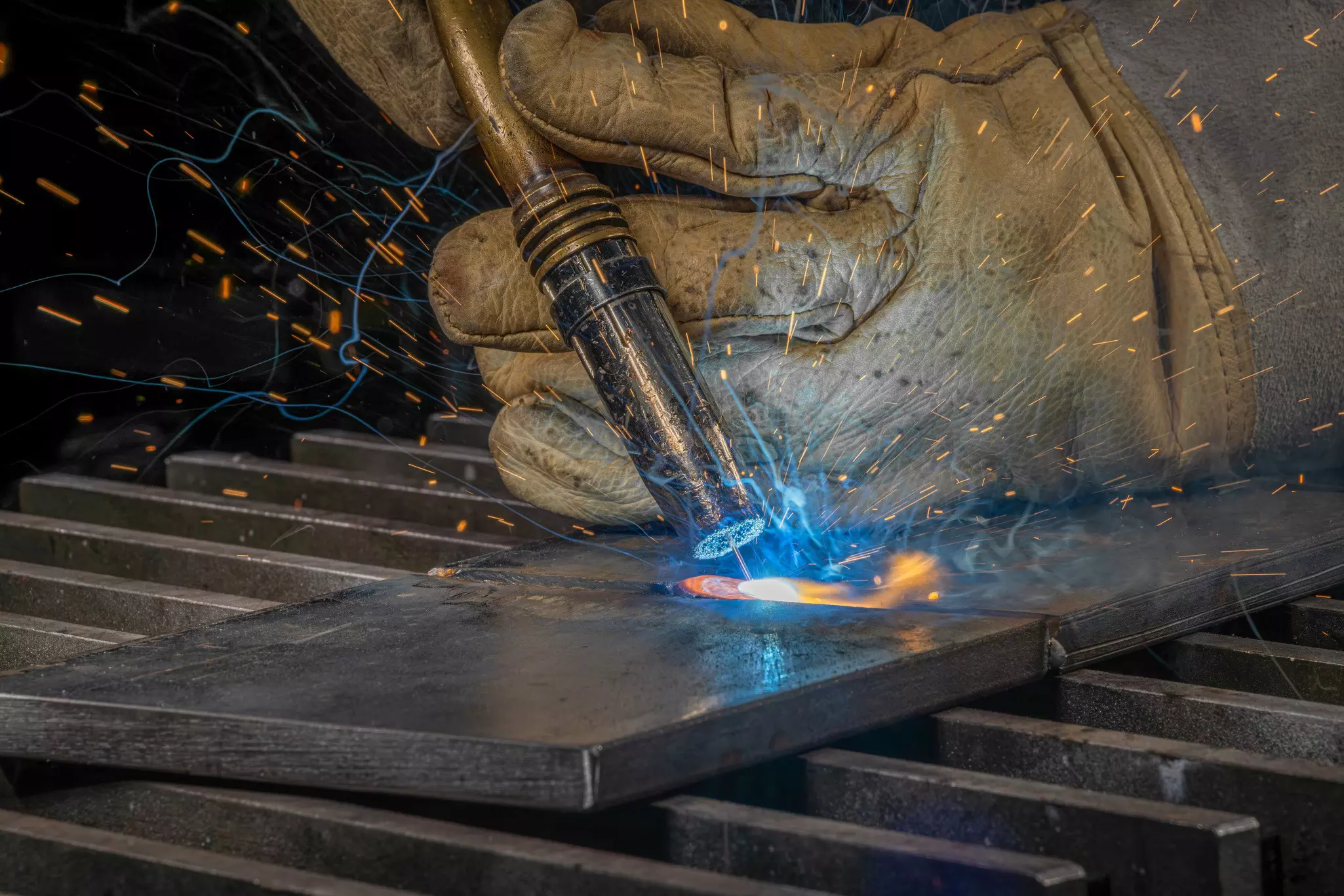 Fotoshooting Schweissen