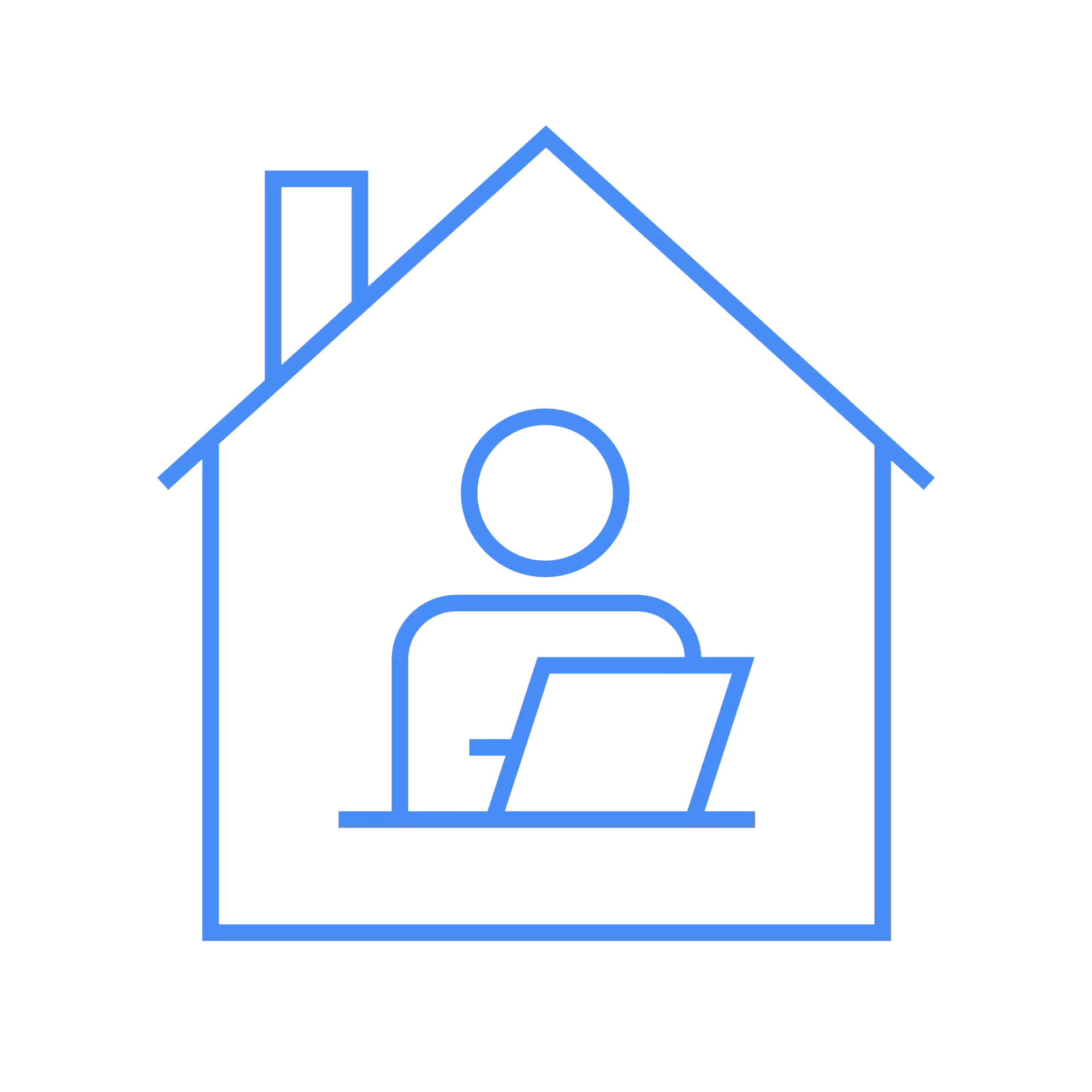 Piktogramm Homeoffice